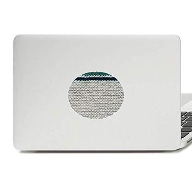 Imagem de Tecido de malha de linho, cinza, abstrato, vinil, emblema, gráfico, laptop, adesivo