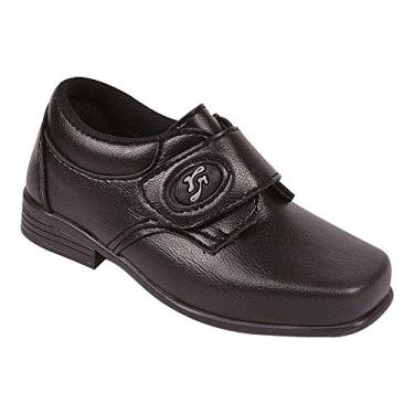 Imagem de Sapato Social Infantil Menino Brasão Preto