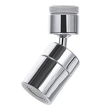 Imagem de Ajustável 360 girar e economizar água da torneira móvel da cabeça do borbulhador da cozinha Adaptador da torneira do aerador Rosca M22 / M24, C