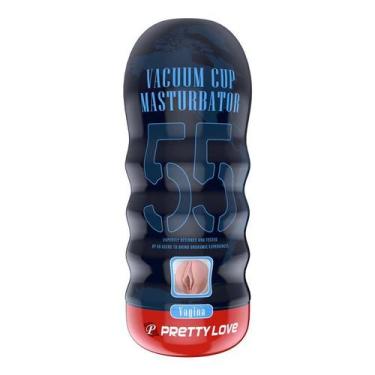 Imagem de Masturbador Copo Formato De Vagina Em Cyberskin  Pretty Love Vaccum Cu