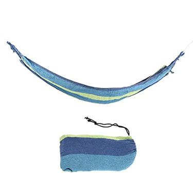 Imagem de Rede,Rede De Acampamento Portátil, Viagem Interna De Alta Resistência Ao Ar Livre, Redes Leves Para Acampamento Ao Ar Livre, Jardim E Praia(azul)