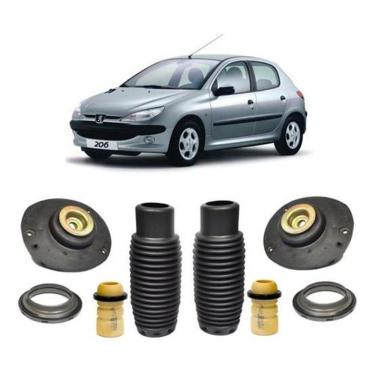 Imagem de 2 Kit Amortecedor Dianteiro Peugeot 206 1.4 1.6 2001 A 2009