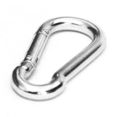 Imagem de Mosquetão para academia convencional 70mm Peça Reposição Acessório Academia-Unissex