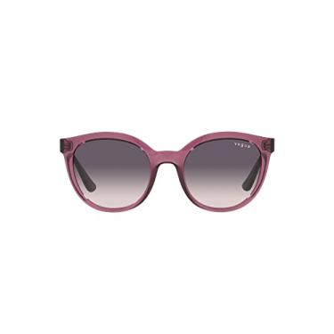Imagem de Óculos de Sol Vogue Eyewear 0VO5427S 276136 Tam 50 / Roxo - Lentes Rosa Gradiente