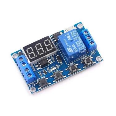 Imagem de Relé Temporizador Digital Ajustável Delay Timer para Chocadeira e Usos em Geral