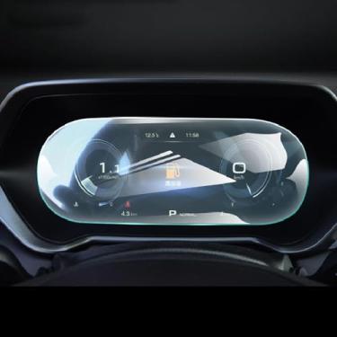 Imagem de LAVIYE Carro Anti riscos e prevenção de poeira Detalhes Interiores Adesivos Tampa de Filme TPU, Para Trumpchi GS4 2020-2023 Painel de instrumentos Protetor de tela do painel de instrumentos