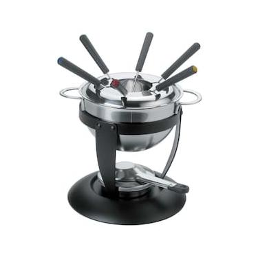 Imagem de Aparelho de Fondue 2 em 1 Dynasty Table em Aço Inox e Cerâmica 16066 - 11 peças