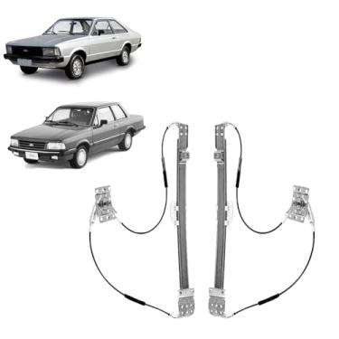 Imagem de Par Maquina Vidro Del Rey Corcel 2 1982 2 P Esq + Dir Manual