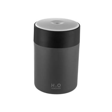 Imagem de Generic Umidificador colorido de mesa USB 300ml Umidificador de carro Silencioso desligamento Umidificador pessoal para famílias versátil, Cinza