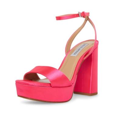 Imagem de Steve Madden Sapato feminino Lessa Pump, Cetim rosa, 6.5
