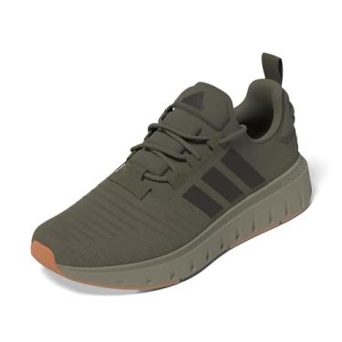 Imagem de adidas Tênis masculino Swift Run 23, Olive Strata/Shadow Olive/Gum, 43