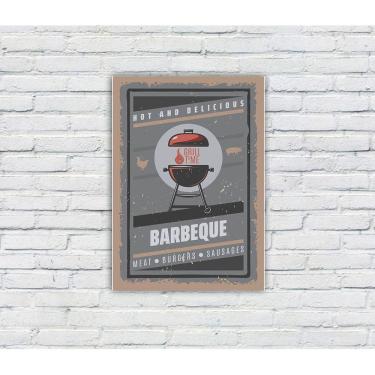 Imagem de Placa Decorativa MDF Cantinho do Churrasco 02