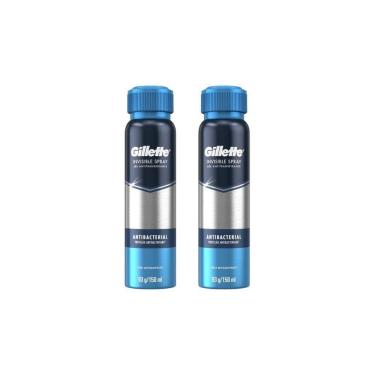 Imagem de Desodorante Aero Gillette 150Ml Antibacterial-Kit C/2Un