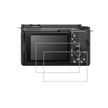 Imagem de AISELAN Protetor de tela para Sony Alpha ZV-E1, pacote com 2 películas protetoras de vidro temperado ultrafinas para Sony Alpha ZV-E1 2023