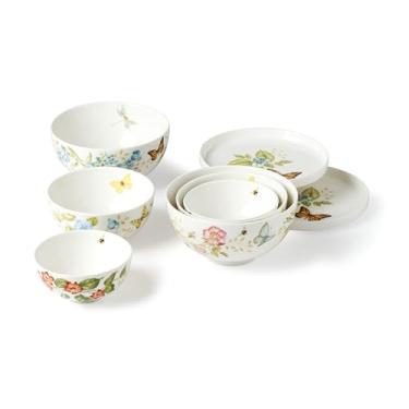 Imagem de Lenox Conjunto de louça Butterfly Meadow Luna para encaixar, 11,62, multi