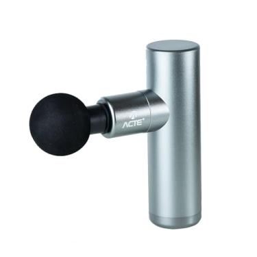 Imagem de Acte, Massage Gun Slim R45-C com 4 ponteiras e Ajuste de Níveis de Intensidade - Cinza