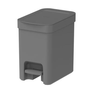 Imagem de Lixeira Trium Com Pedal Chumbo 6 Litros - Ou