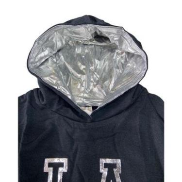 Imagem de Blusa De Frio Menina Veste Legging Fechada Capuz Moletinho-Feminino