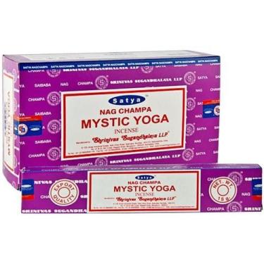 Imagem de Incenso Indiano De Massala Satya Mystic Yoga 15G