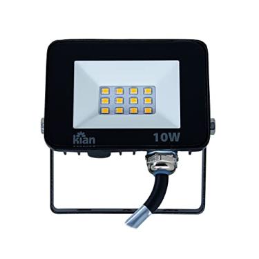 Imagem de Refletor/Projetor Led 10W 3.000K Branca Quente Kian Bivolt