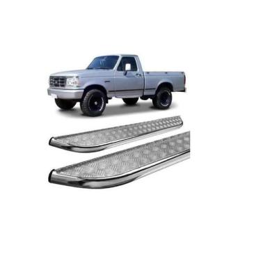 Imagem de Estribo Chapa F-1000 1993 A 1999 Cabine Simples Cromado - HOZZ