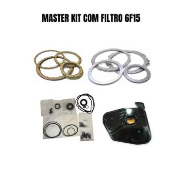Imagem de Master kit com filtro do câmbio automático 6f15 - TRANSNATION