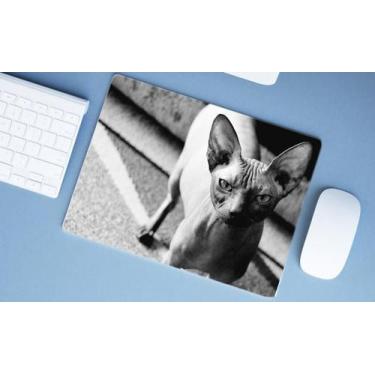 Imagem de Mouse Pad Emborrachado Personalizado Gatos Cat Felino, 40x30 - Deluzz,