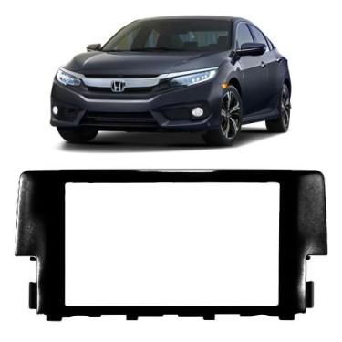 Imagem de  Moldura Painel P/ Multimidia 7 Pol Civic G10 17 18 19 20 21 MP5 DVD -