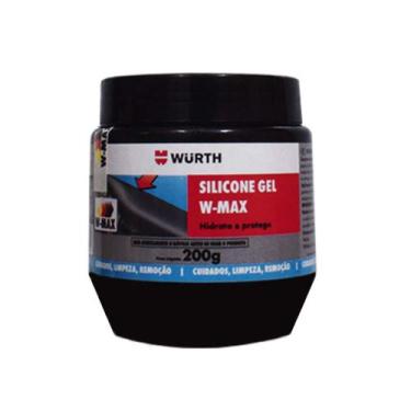 Imagem de Silicone Gel Revitalizador Plástico E Borrachas W Max Wurth, Branco, S