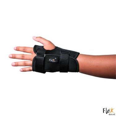 Imagem de Munhequeira Com Tala Bilateral Imobilizadora Órtese Para Punho Pulso T