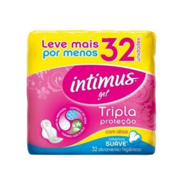 Imagem de Intimus Gel Absorvente Higiênico Suave Com Abas 32 und, 32