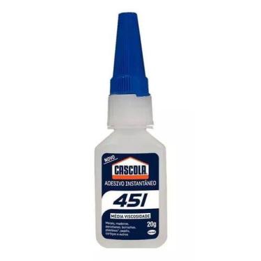 Imagem de Adesivo 20g Super Bonder 451 CASCOLA 2314636