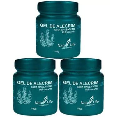 Imagem de Kit 3 Gel de Alecrim Natu Life