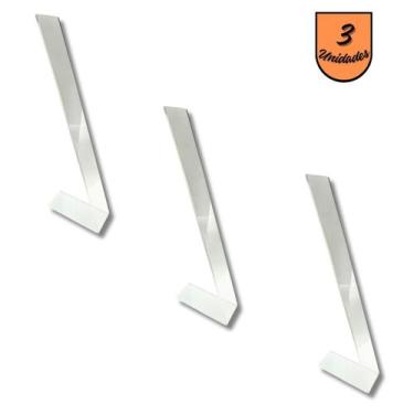 Imagem de Expositor para laço - cristal - kit 3 unid - Lm Balcoes