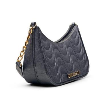 Imagem de Bolsa Feminina Guará De Ombro Formato Lua Lançamento, 0100preto