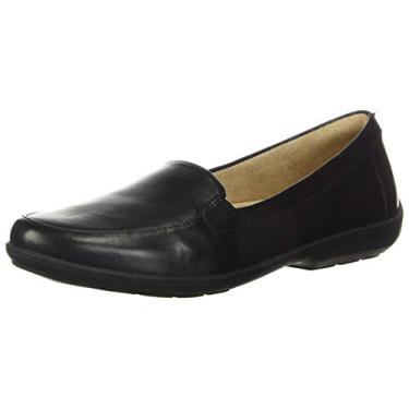 Imagem de Naturalizer Soul Kacy Sapatilha feminina sem cadarço, Couro preto, 39