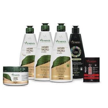 Imagem de Kit Hidratação Intensiva - Cabelos Crespos e Crespíssimos - ARVENSIS