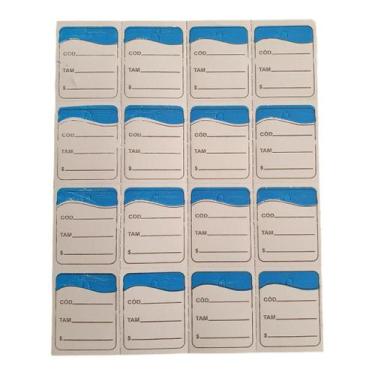 Imagem de 1000 Etiquetas Tags Para Pecificação de Roupas 30mm x 38mm - S W Varie