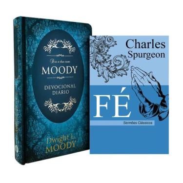 Imagem de Kit Dia a Dia Dwight Moody Capa Dura + Fé Charles Spurgeon - Publicaçõ