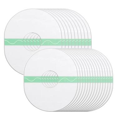 Imagem de 25 Pcs Freestyle Libre Adesivos Adesivos Ovais Sensor Capas Transparentes Adesivo À Prova D'Água Adesivo Transparente CGM Overpatch type1