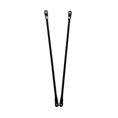 Imagem de Timyrimy Garden Swing Replacement Rods (2PCS), Black Metal Round Rods for Hanging Swing Seat to Frame (80cm/31.5inch)