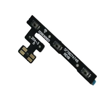 Imagem de zhxchzhi Botões de volume OEM liga/desliga cabo flexível compatível com Motorola Edge 40 Neo XT2307 XT2307-1