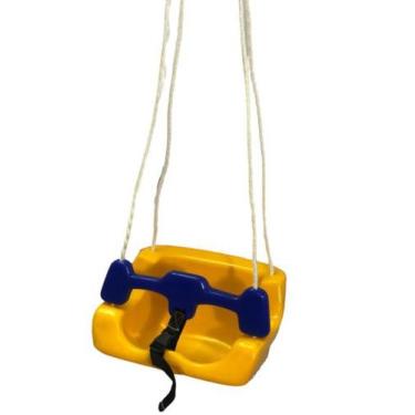 Imagem de Balanço Infantil - Amarelo - Valentina Brinquedos - Com Corda