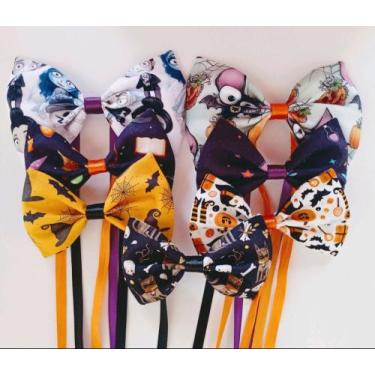 Imagem de Gravata Borboleta Pet Hallowen Tam PP P M G GG EG - Encantodamagia20, 