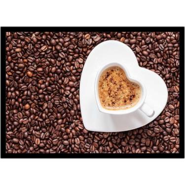Imagem de Quadro Decorativo Gourmet Café Xícara Padarias Cafeterias Confeitarias