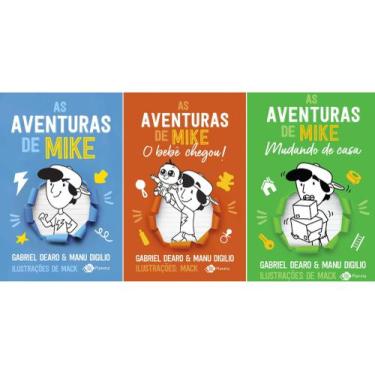 Imagem de Kit Livros As Aventuras De Mike 1, 2 E 3