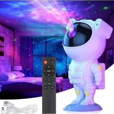 Imagem de Projetor Astronauta Galaxya - 8 Efeitos Nebulosa - Shopbr
