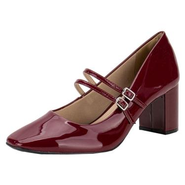 Imagem de Sapato Feminino Salto Grosso Via Marte 153001