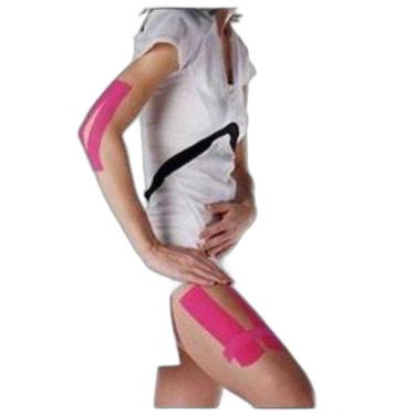 Imagem de Kit 2 Kinesio Tape Bandagem Adesiva Funcional 5Cm X 5M
