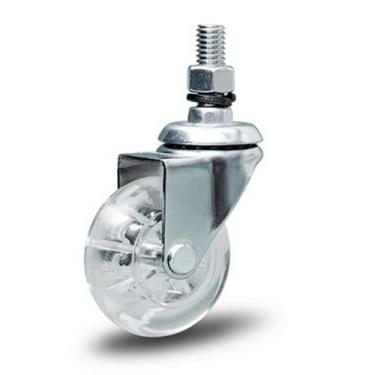 Imagem de Rodizio fixo  para carrinhos e  móveis roda gel flae 210 mf até 40 kgs